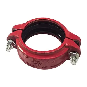 UL FM Approved malleable black cast iron fire fighting coupling fittings