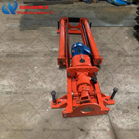 Foreuse directionnelle hydraulique QYQ-100, machine de forage horizontal à glissement, alimentée au diesel, pour puits d'eau et mines, portée 100m
