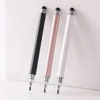 Stylet capacitif universel 2 en 1 pour téléphone portable et tablette, stylos à dessin pour IPhone/Android, tous les écrans tactiles capacitifs