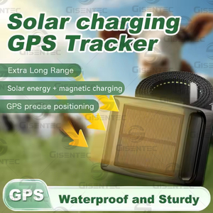 4G Solar Powered GPS Tracker Waterproof Long Endurance for Grazing Cattle Horses Dogs-High-Precision Positioning <b>Vibration</b> Fence - Product Image 4