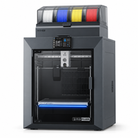 QIDI Plus5 Combo Multicolor FDM 3D Printer Tertutup dengan Volume Cetak Besar 320x320x300mm dengan Kotak QIDI