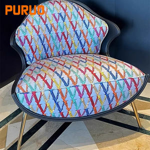 PURUO Luxury Villa Hotel Lounge Uso Sala de estar Muebles Living Set <span class=keywords><strong>Sofás</strong></span> Royal Luxury Cheap Cafe Sentado Home Bar Sofá francés - Product Image 6