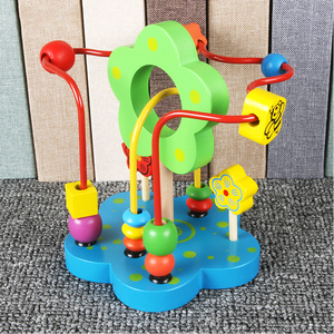 Fabricant vente directe de champignon de <span class=keywords><strong>dessin</strong></span> animé mini rond perles <span class=keywords><strong>labyrinthe</strong></span> jouets promotion En Gros éducatifs préscolaire - Product Image 5