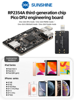 Outil de réparation professionnel SUNSHINE RP2354A pour téléphones mobiles et iPad (puces IP XR 11 Pro Max A12-A13) Processus entièrement automatisé