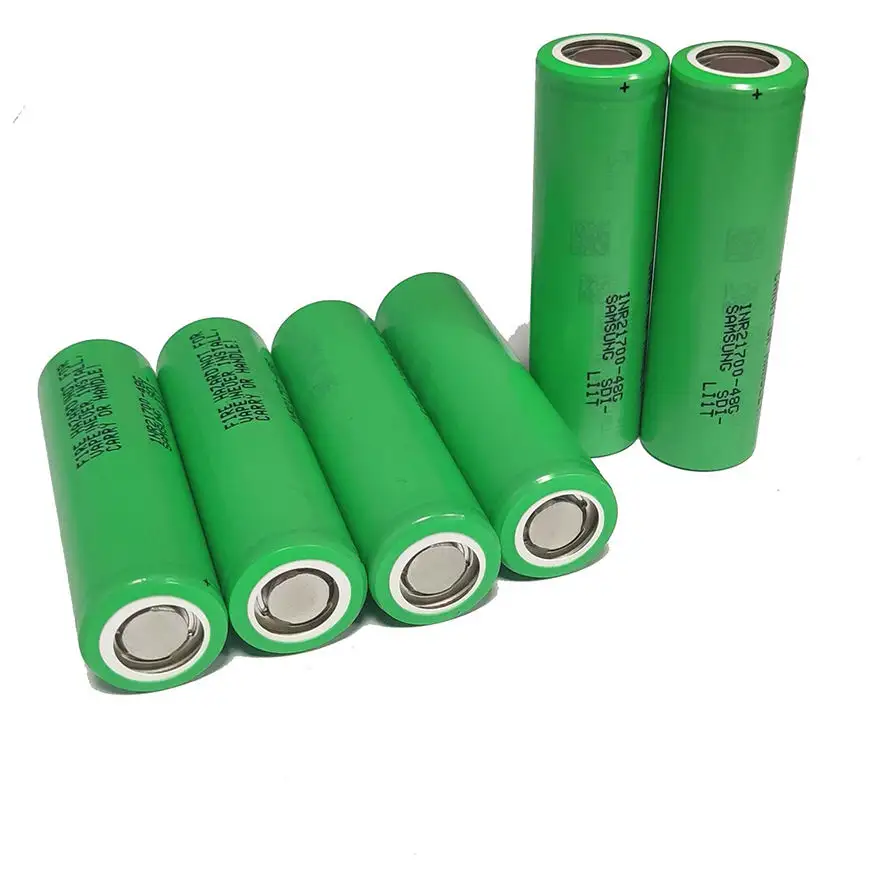 SAM SDI INR21700-48G 4800mAh 21700 Cylindrical Lithium Cell 3.7 Volt 18650 Lithium Battery
