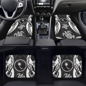 CHUUK Tribal <span class=keywords><strong>Design</strong></span> personnalisé tapis de sol de voiture motif tortue polynésienne accessoires de voiture décoration intérieure tapis de sol en caoutchouc pour voiture - Product Image 4