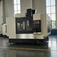 Centre d'usinage vertical CNC haute précision VMC1370, fraiseuse 4 axes pour grandes pièces métalliques
