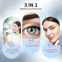 Masseur oculaire portable rechargeable, atomiseur facial nano, appareil de beauté à domicile, soulage la fatigue oculaire, la sécheresse, soin de la peau, outil de traitement