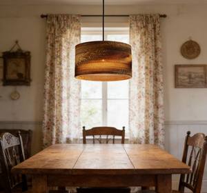 โคมไฟระย้าสไตล์โมเดิร์นสำหรับร้านอาหาร คาเฟ่ โคมไฟทรงรังผึ้ง โคมไฟตกแต่งแบบสาน โคมไฟห้อยสำหรับห้องครัว ร้านอาหาร - Product Image 1