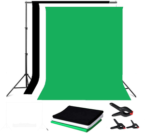 Hafif dikişsiz Muslin kağıt fotoğraf stüdyosu arka plan standı fotoğraf sahne için kolay kullanımlı kamera aksesuarları - Product Image 4