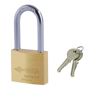 CANDADO CISA 40 mm 'LOCKING LINE' LONG SHACK - Product Image 1