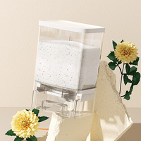 Booster de parfum mural Conteneur à perles Lessive Perles Détergent Distributeur de riz Organisation