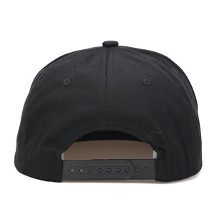 Gorra Snapback Negra con Bordado, Gorra de Béisbol de Lona, Estilo Hip Hop con Visera Plana para Hombre - Product Image 3