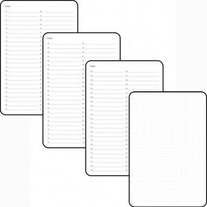 Cuaderno A5 de PU con Tapa Dura, Banda Elástica, Números de Página, Puntos, Diario de Oficina, Personalizable con Logotipo Empresarial, Venta al Por Mayor - Product Image 5