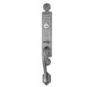 Serrure de porte en bois externe à longue plaque Serrure d'entrée à mortaise - Product Image 4