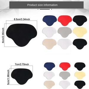 Kit Patch per la riparazione del tacco della <span class=keywords><strong>scarpa</strong></span> con toppe per scarpe autoadesive per fori in pelle con tacco suola per la riparazione di scarpe - Product Image 5