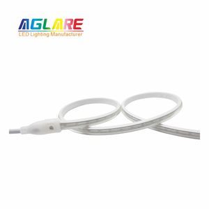 220 В самоклеящаяся Smart Strip светло-белая 288 светодиодная/м Ip65 сплошная Силиконовая Водонепроницаемая светодиодная лента - Product Image 3