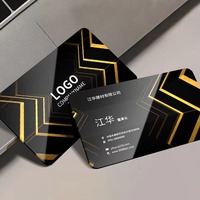 Tarjetas de Visita de Cartulina con Impresión de Logotipo en Brillo de Lujo, Código QR, Tarjetas de Agradecimiento para Bodas, Tarjetas VIP, Papel Ecológico