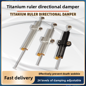 Motorcycle Domestic <strong>OHLINS</strong> Titanium Ruler Steering <strong>Damper</strong> Modified Stable Handlebar Anti-Shake Head Balance Bar Universal - Product Image 3