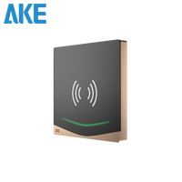 Lecteur de cartes d'identité IC AKE 13,56 MHz Wiegand 34 RS485, lecteur de proximité intelligent intégré pour contrôle d'accès, en matériau ABS pour immeubles de bureaux