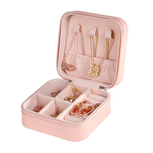 Mini Organizador de <span class=keywords><strong>Joyas</strong></span> Pequeño, Estuche de Viaje <span class=keywords><strong>para</strong></span> <span class=keywords><strong>Joyas</strong></span>, <span class=keywords><strong>Caja</strong></span> <span class=keywords><strong>Organizadora</strong></span> de <span class=keywords><strong>Joyas</strong></span> <span class=keywords><strong>para</strong></span> Viaje - Product Image 5