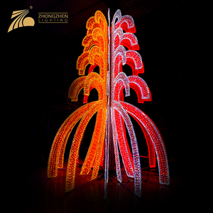 Custom Giant Holiday Decoration Lighting Project RGBW Christmas <strong>LED</strong> <strong>Tree</strong> <strong>Light</strong> - Product Image 5