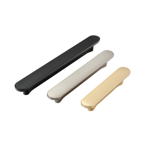 New Luxury Solid Brass Cabinet Handles Furniture Hardware for Kitchen Cabinets and Wardrobes Alloy <strong>Door</strong> Handle Drawer Pulls - Product Image 4