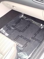 Selbstklebende Transparente Teppichschutzfolie 4 Mil PE 24 Zoll Breit 200 Fuß Lang Weich Feuchtigkeitsbeständig mit Individuellem Logo 100