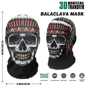 Nouveau design de cagoule coupe-vent Eagle Wolf pour motocyclette Masque facial personnalisé de célébrités en stock - Product Image 2