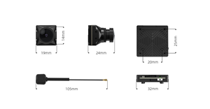 Kit Walksnail <span class=keywords><strong>Avatar</strong></span> HD Pro con Doble Antena, 1080p 120fps FPV Digital VTX, Alcance de 4km, 32GB con Almacenamiento Sony Starvis <span class=keywords><strong>2</strong></span> para Dron FPV - Product Image 6