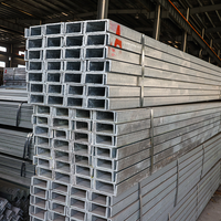 Offre Spéciale : Poutres en Acier Personnalisables, Profilés en U, Galvanisés à Chaud ASTM, Découpe Disponible pour l'Ingénierie de Construction