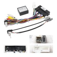 Conector de 16 pines adaptador de Cable Android para coche para Hyundai Tucson Ix35 Elantra Santa Fe para Kia Sportage Ceed CAN Bus arnés de cableado
