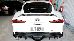 出厂价格钛排气消声器管道丰田Supra 3.0T A90 2019年带阀门 - Product Image 6