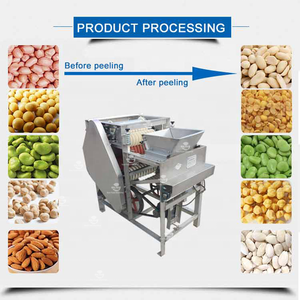 Máquina Multifunción para Pelar Nueces Húmedas, Eliminar la Piel Roja <span class=keywords><strong>de</strong></span> Soja, Cacahuetes y <span class=keywords><strong>Almendras</strong></span>, Funciona con Gas y Electricidad - Product Image 1