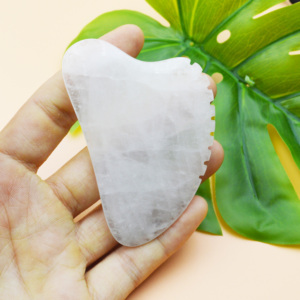 Оптовая продажа, лучшие кристаллические доски Gua Sha для массажа лица, способствует местной циркуляции крови - Product Image 1