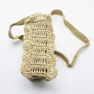 <span class=keywords><strong>Sac</strong></span> à bandoulière en paille fait main avec fermeture éclair, <span class=keywords><strong>sac</strong></span> écologique en paille, <span class=keywords><strong>sac</strong></span> à épaule le plus populaire en papier, simple pour femmes, <span class=keywords><strong>médecin</strong></span> bohème - Product Image 5