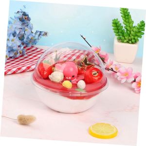 Boîtes à gâteau transparentes - Boîte à mousse portable de 700 ml pour mariages, anniversaires et occasions spéciales - Product Image 2