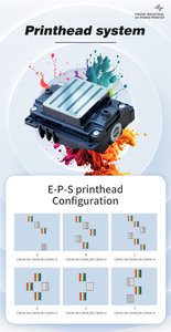 1804 UV Hybrid 4Printhead I3200 Digital Large Printer New Fully-Automatic <b>Refillable</b> <b>Ink</b> for Banners Backlit - Product Image 5