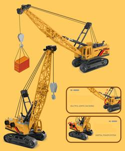 Camión Excavador de Aleación Metálica, Modelo de Juguete de Vehículo de Ingeniería, Camión Cargador de Ruedas, Gran Venta - Product Image 3