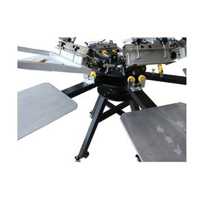 เครื่องพิมพ์สกรีนโรตารี่อัตโนมัติ 6 สถานี รุ่น SM6-4050E คู่มือการใช้งานสำหรับพิมพ์เสื้อยืดและป้ายการ์ด สภาพใหม่ - Product Image 3