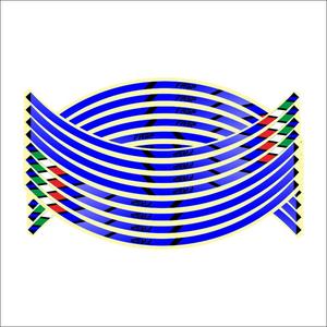 Calcomanías Universales para Buje de Rueda de Motocicleta de 150CC, Tiras Reflectantes de 17-18 Pulgadas, Pegatinas para <span class=keywords><strong>Llanta</strong></span> de <span class=keywords><strong>Bicicleta</strong></span> - Product Image 2