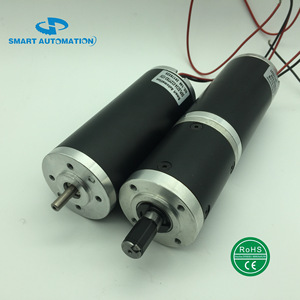 มอเตอร์ไฟฟ้ากระแสตรง 52ZYT01A ขนาด 52 มม. 3600 รอบต่อนาที แรงบิด 100 นิวตันเมตร แม่เหล็กถาวร แบบยึดขอบ - Product Image 3