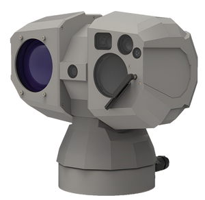 Caméra EO PTZ multispectrale |   Module thermique fixe 100 mm + module visible 46x + laser 500 m pour la chasse / bateau marin |   Stabilisateur gyroscopique - Product Image 3