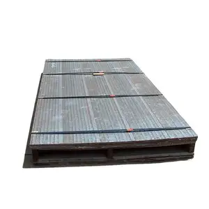 thickness 4+4 6+4 8+6 Bimetallic composite steel bimetal wear plate hardfacing cladded plate for dragline bucket