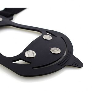 Hot Selling Outdoor Silicone Ice Grippers, 10-Tooth Non-Slip Snow Crampons with <b>Velcro</b> <b>Straps</b> for Hiking & Climbing Shoes - Product Image 3