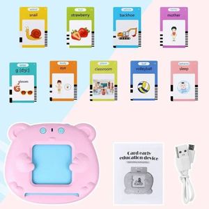 Máquina de Aprendizaje para Niños, Tarjetas de Memoria Interactivas, Libro Electrónico de Audio para Niños, Aprende Palabras en Inglés, Juguetes - Product Image 3