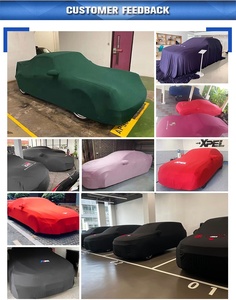 Copertura Auto Super Morbida, Elastica e Traspirante, Personalizzabile, Lavabile, Universale, Pieghevole, per Parcheggio <span class=keywords><strong>Interno</strong></span>, Protezione per Auto - Product Image 4