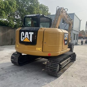Excavadora Usada Original Japonesa CAT 308E2 de 8 Toneladas, Excavadora Compacta Caterpillar 308 con Diseño de Radio Reducido, Mini Excavadora con Pulgón Excavador - Product Image 3