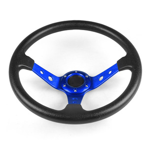 Factory Direct Supply 14-Inch 350mm Universal Racing <b>Wheel</b> PU <b>Steering</b> <b>Wheel</b> for Acura <b>Car</b> Modification and Racing Game - Product Image 2
