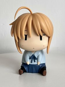 Fate Fate Night of <span class=keywords><strong>Destiny</strong></span> Altolia Saber Seba Edición Q Sentada con Cara Divertida y Cara de Gato, Animación Secundaria - Product Image 6